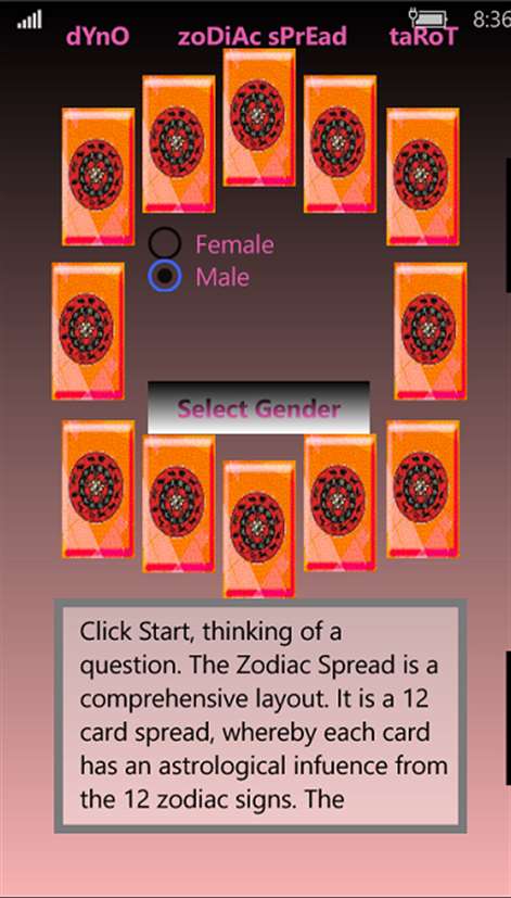 dYnO zoDiAc taRoT Screenshots 2