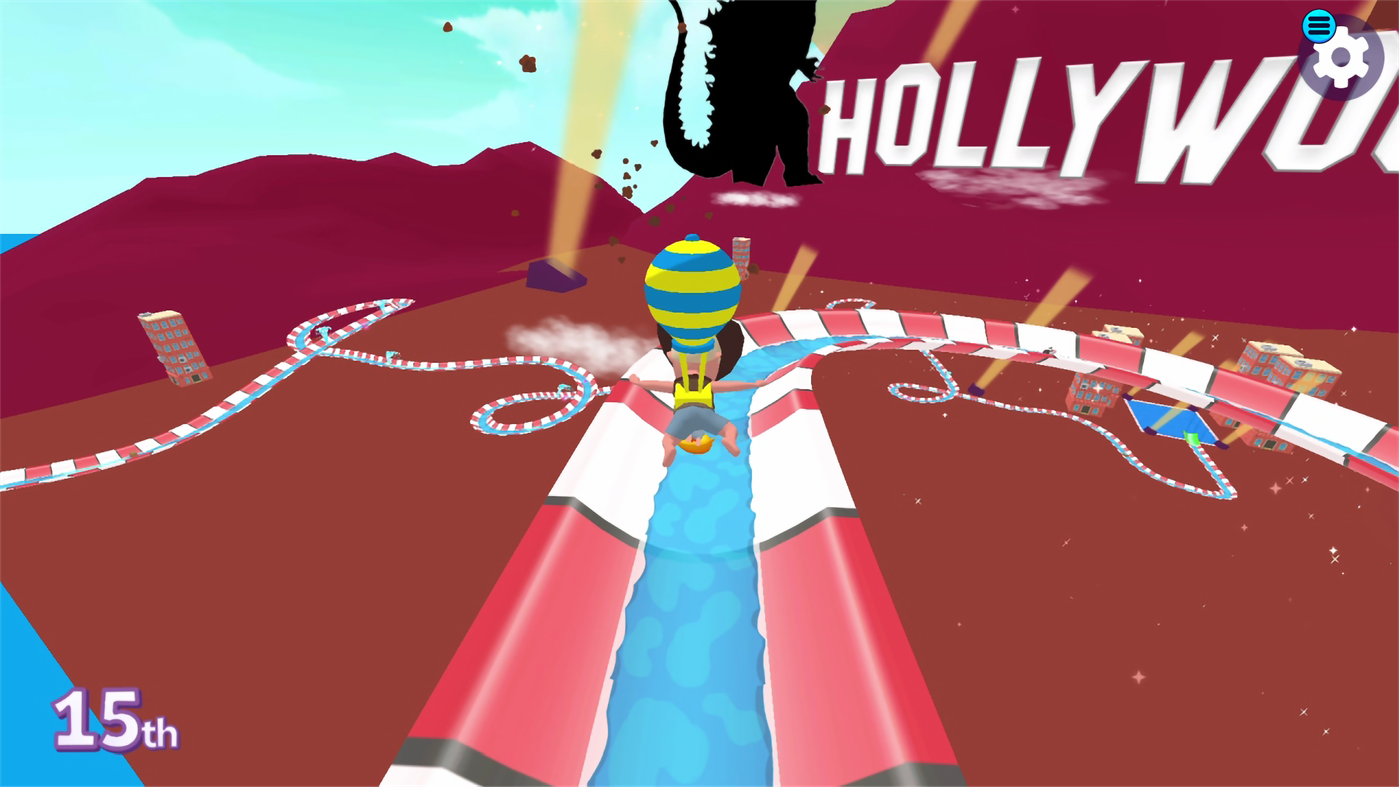 #3. Aquapark io: Gold Edition (Windows) By: QubicGames S.A.