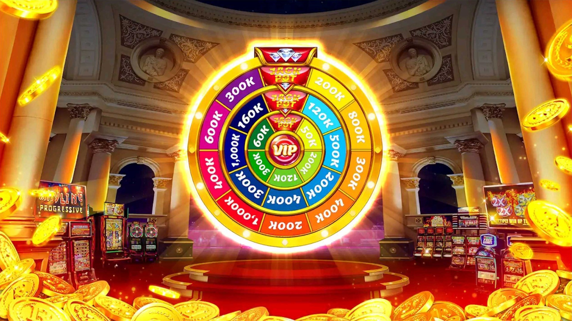 Rock N' Cash Vegas Slot Casino screenshot