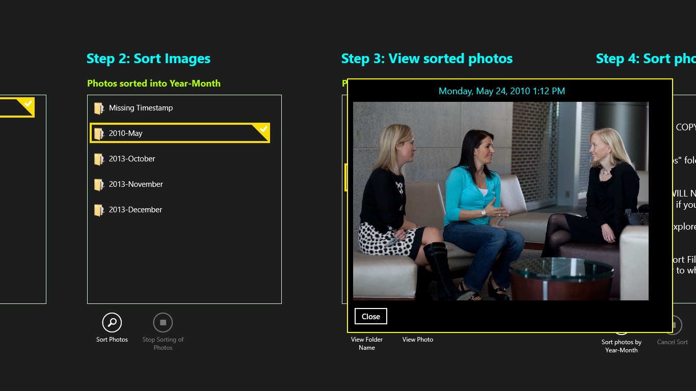 You will easily be able to browse each folder.