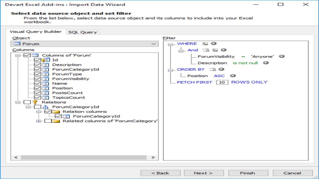 Snapshot 2 of Devart Connector for Freshdesk from Excel