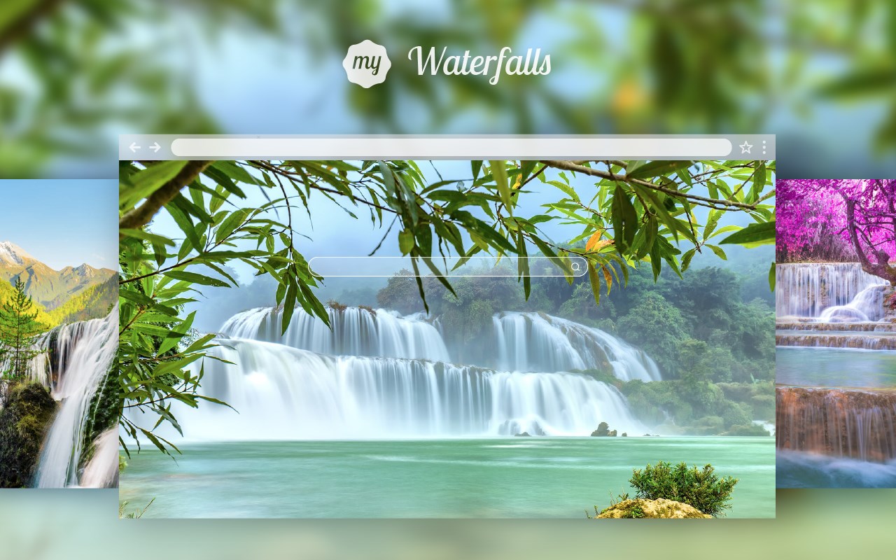 My Waterfalls HD Wallpapers New Tab Theme