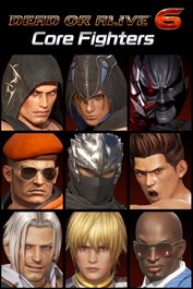 DEAD OR ALIVE 6: Core Fighters - Male Fighters Set