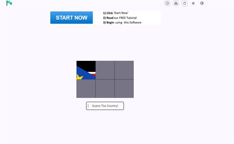 Guess the Flag Game (Windows) 由: Free Software Apps