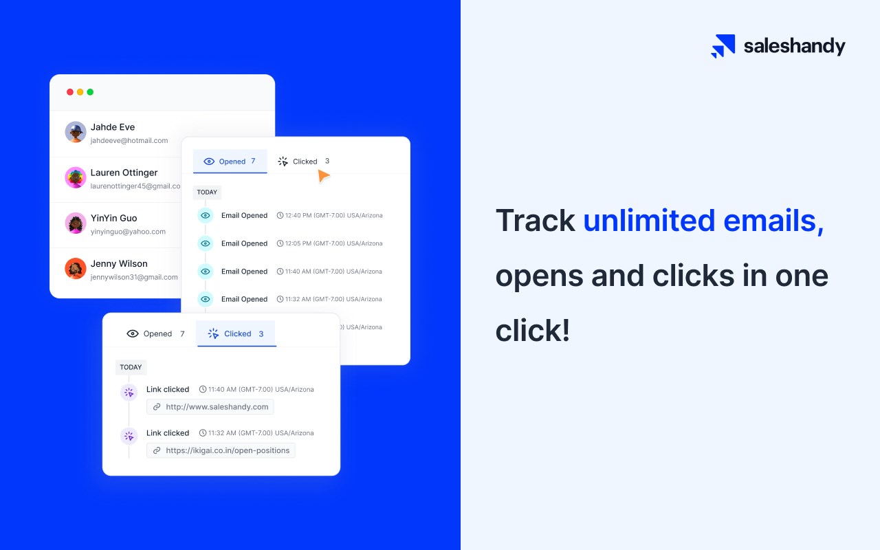 Saleshandy Connect: Email Tracker & Finder