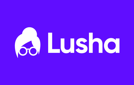 Lusha - Easily find B2B contact information small promo image