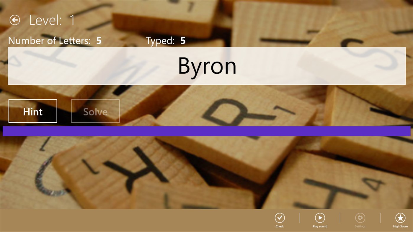 #3. Spell the Name (Windows) 由: SayoB