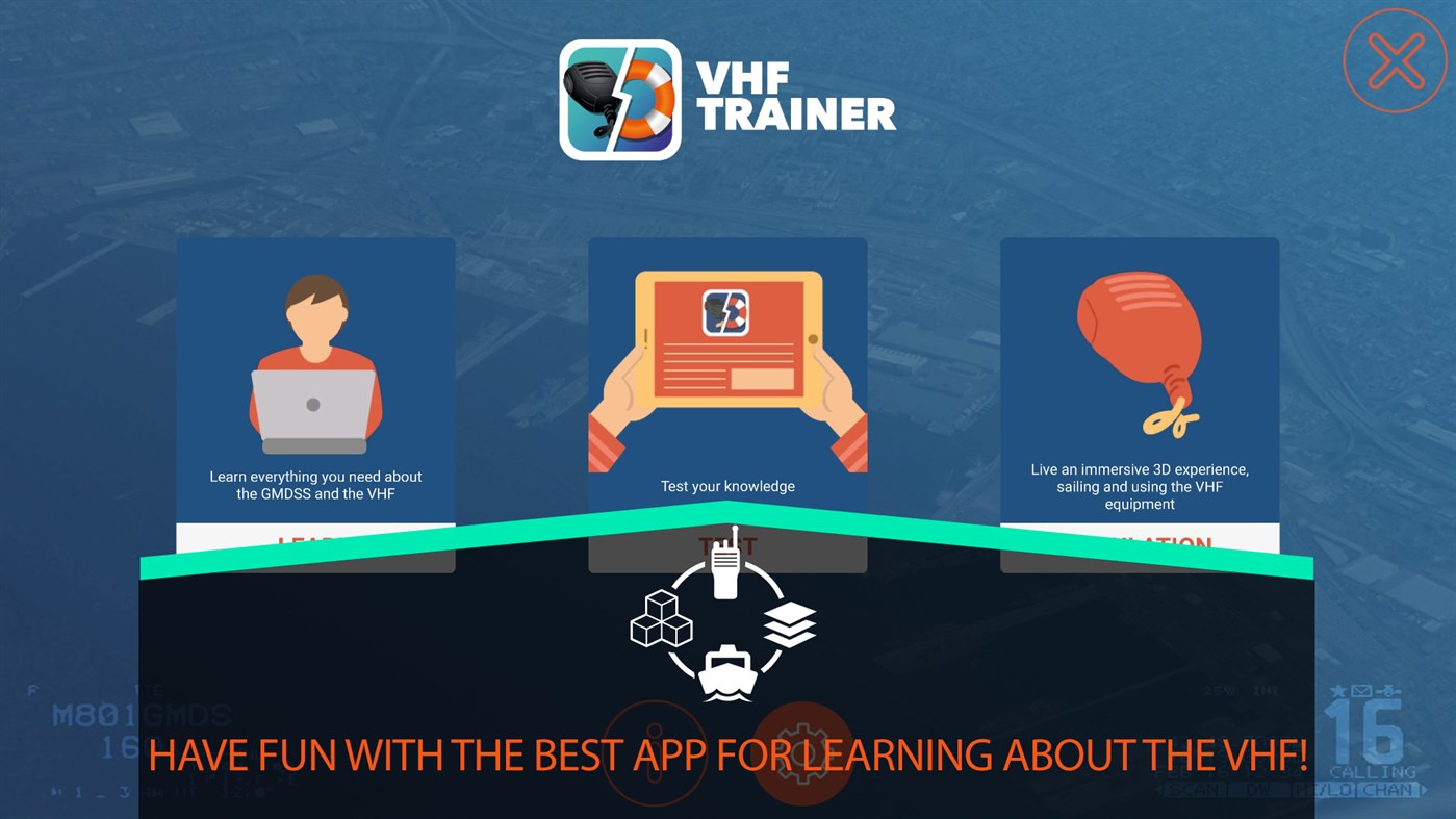 #1. VHF TRAINER (Windows) بواسطة: Advenio Software
