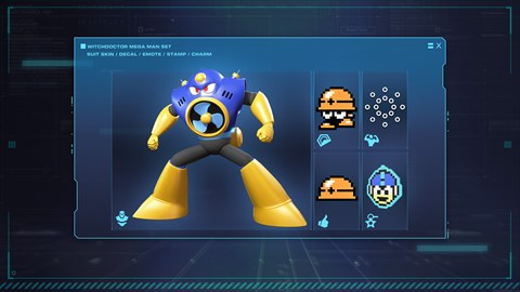 Set "Witchdoctor: Mega Man"