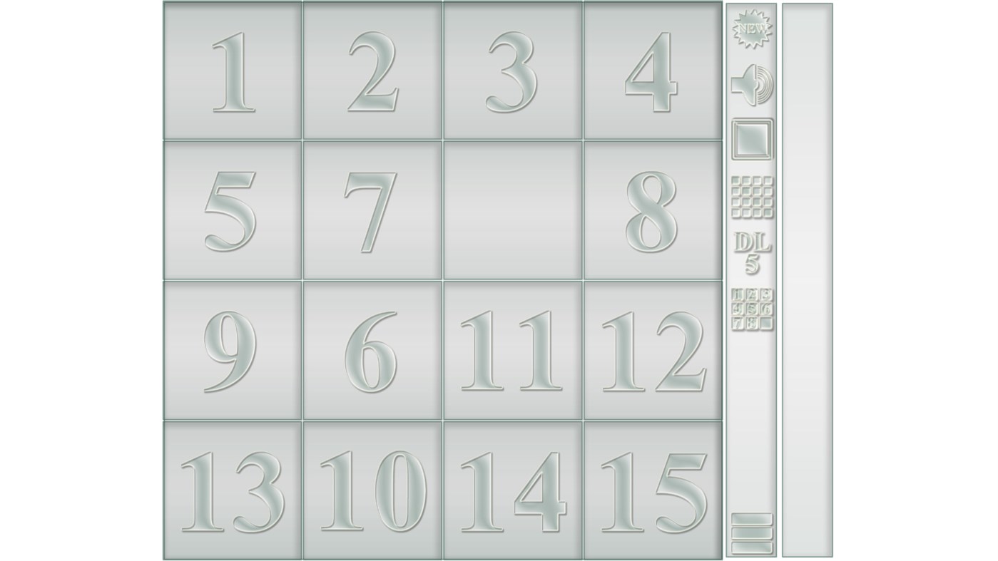 #2. Sliding Puzzle by Juan T. Pieterse (Windows) 由: Juan T. Pieterse