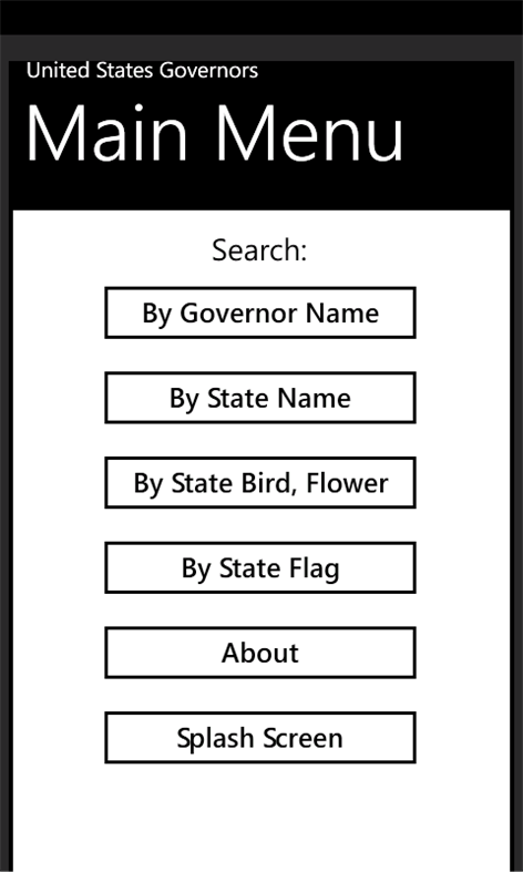 States Governors Screenshots 2