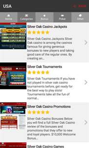 Silver Oak Casino Mobile Guide screenshot 3