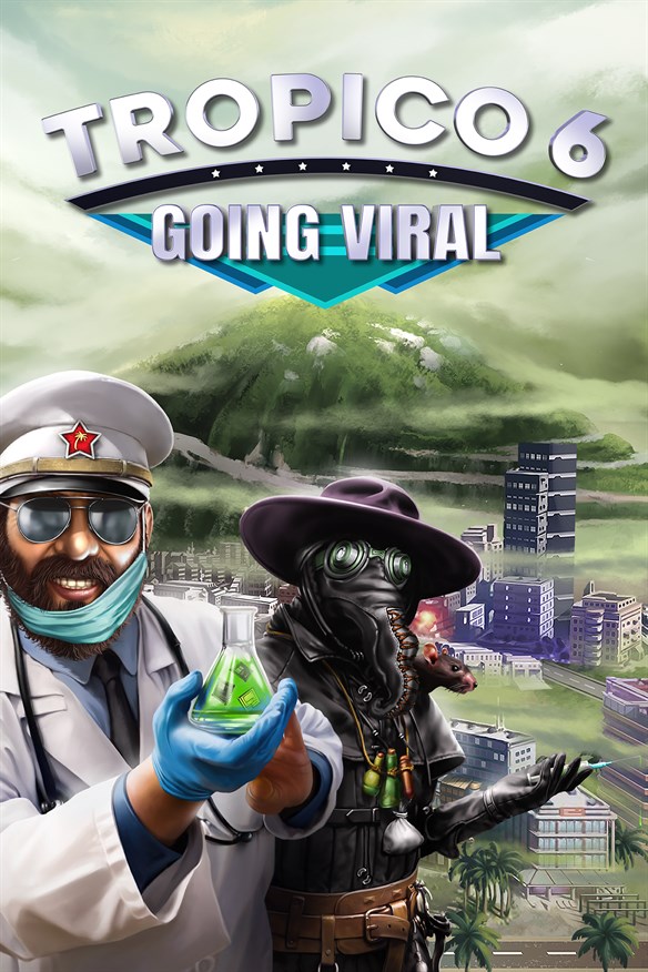 Tropico 6 - Going Viral Xbox Series X|S and Xbox One cover art