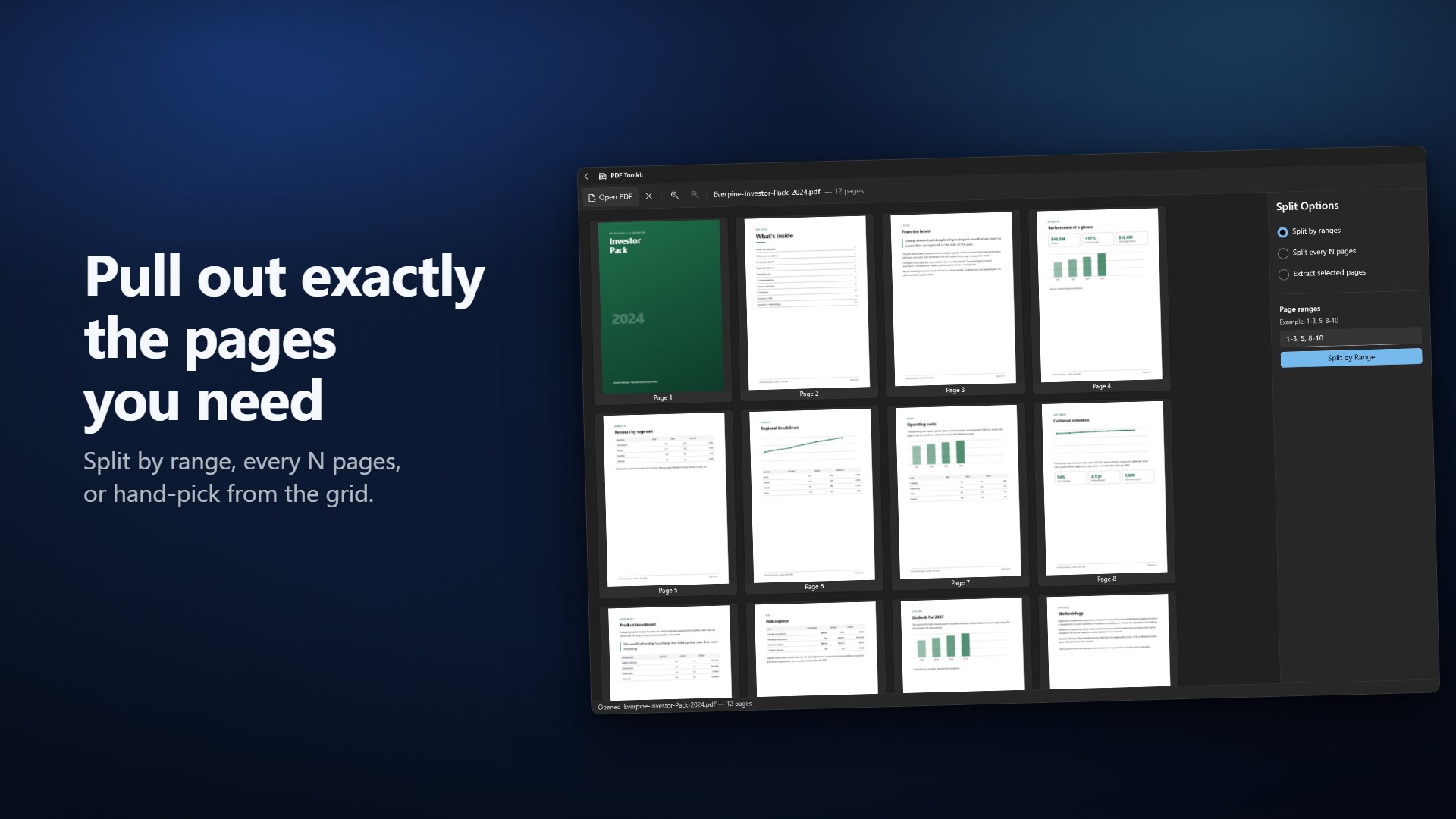 PDF Toolkit - Merge, Split & Organize PDFs Offline screenshot 3