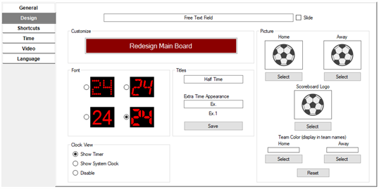 Eguasoft Soccer Scoreboard screenshot 4