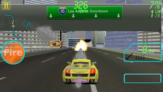 Supercar Shooter : Death Race screenshot 1