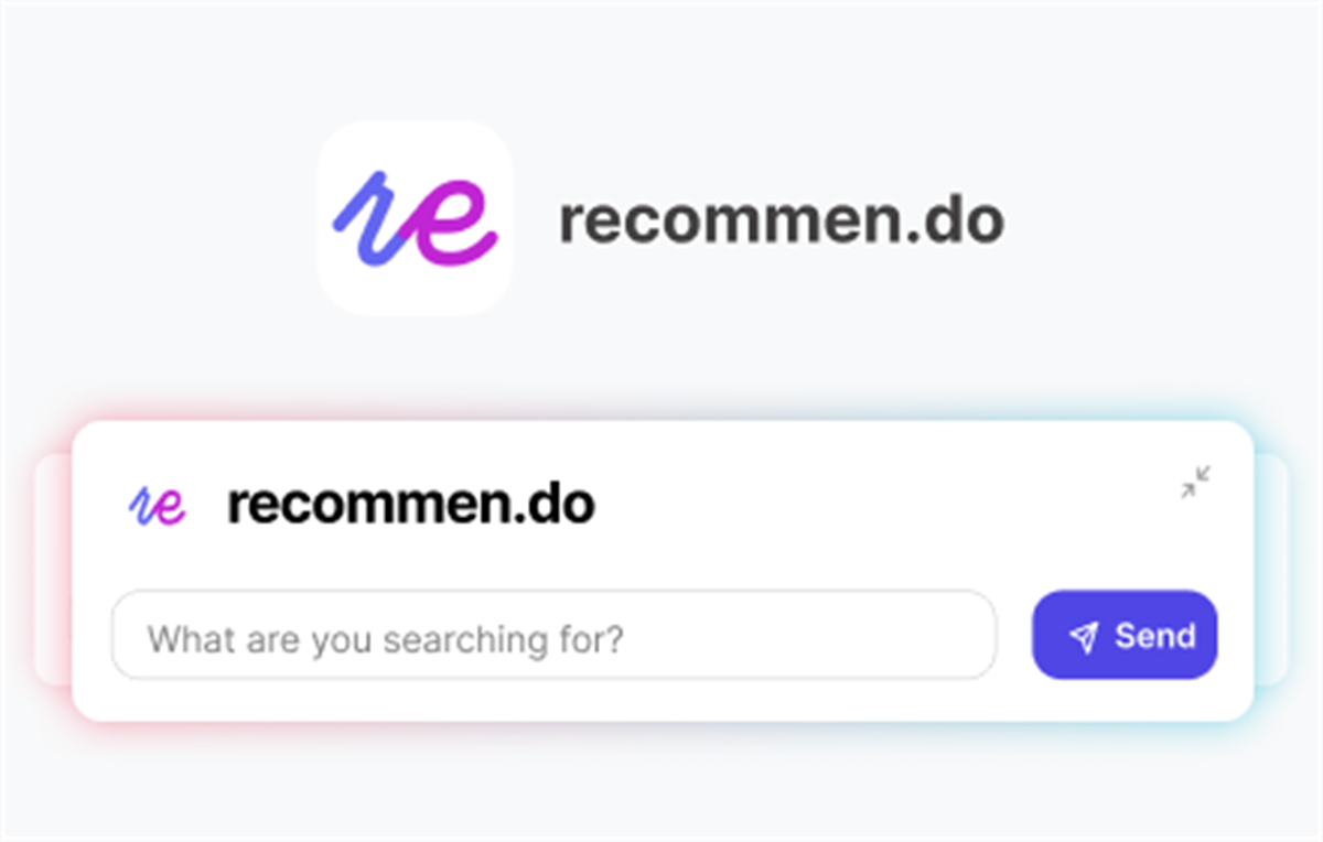 AI recommendations for shopping - recommen.do