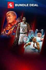 NBA 2K25 x WWE 2K24 x TopSpin 2K25 Bundle