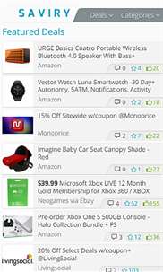 Saviry - Deals, Freebies, Sales screenshot 1