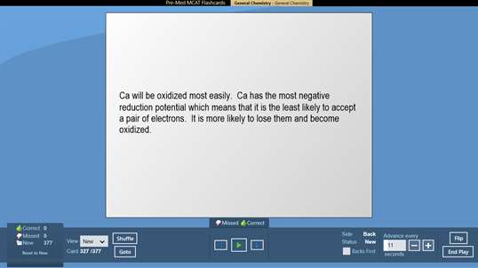 Pre-Med MCAT Flashcards for Medical College Admissions Test screenshot 2