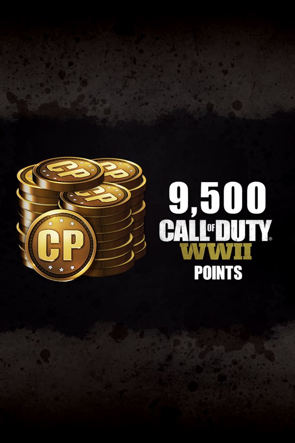 9,500 Call of Duty: WWII Points (Windows)