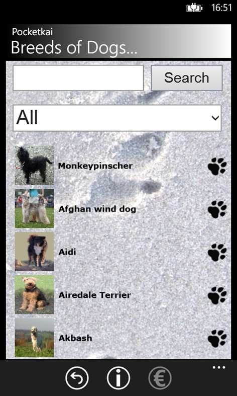 Breeds of Dogs Screenshots 1