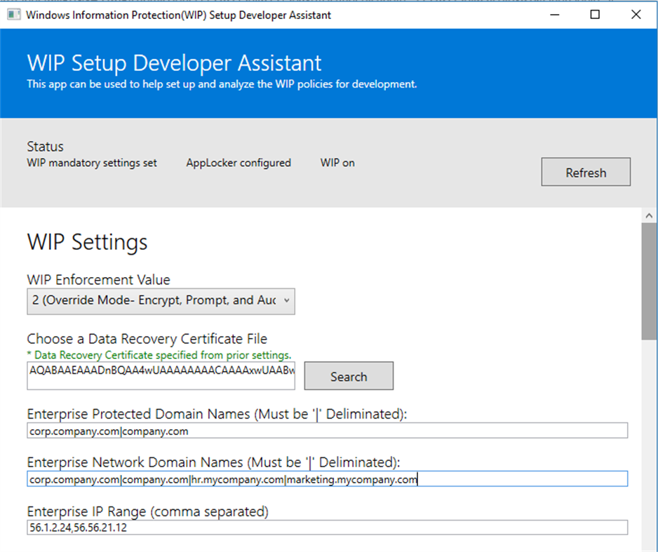 #1. WIP Setup Developer Assistant (Windows) โดย: Microsoft Corporation