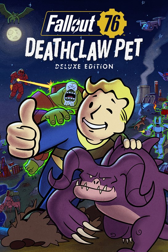 Box shot of Fallout 76: Deathclaw Pet Deluxe Edition (PC)