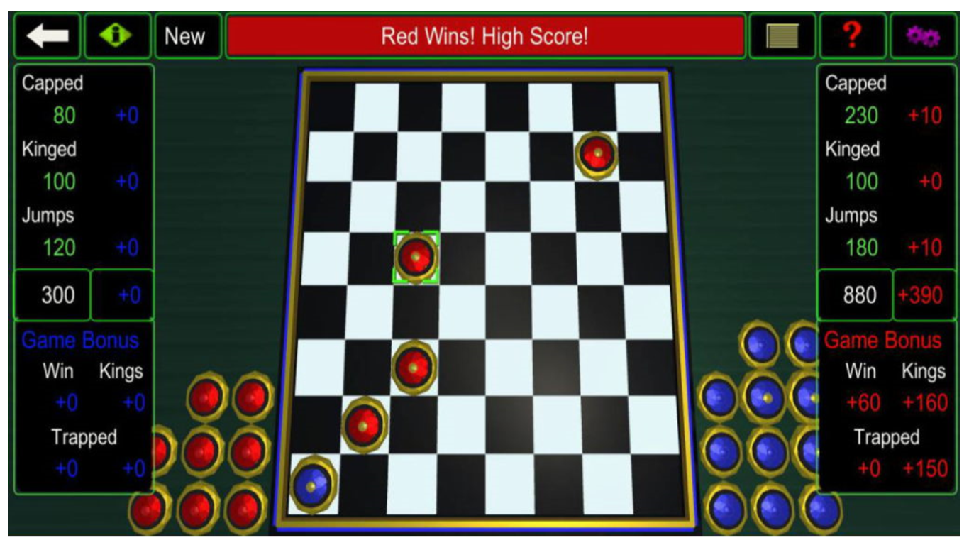 Screenshot 1 Checkers Challenge windows