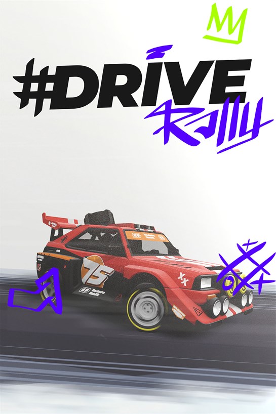 #DRIVE Rally 的方塊畫面