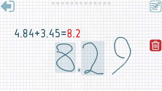 Decimals - Fifth grade Math skills screenshot 2