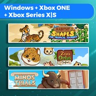 Habitat Shapes: The Tropical Journey + Zoo Orbs: Safari + Minos Trials (Bundle)