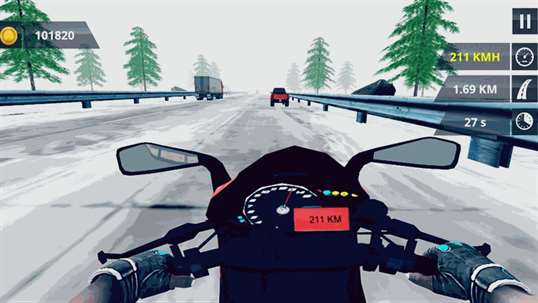 Traffic Moto Rider screenshot 1