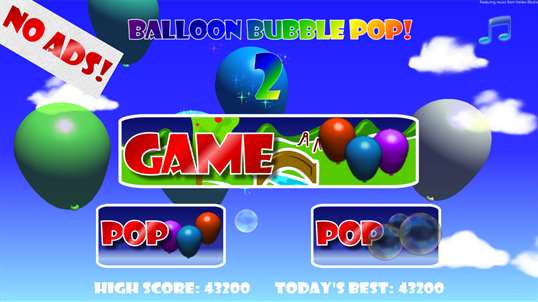 Balloon Bubble Pop screenshot 3