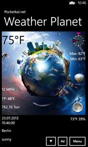 Weather Planet screenshot 1