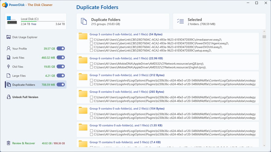 PowerDisk - PC Cleaner - Microsoft Apps