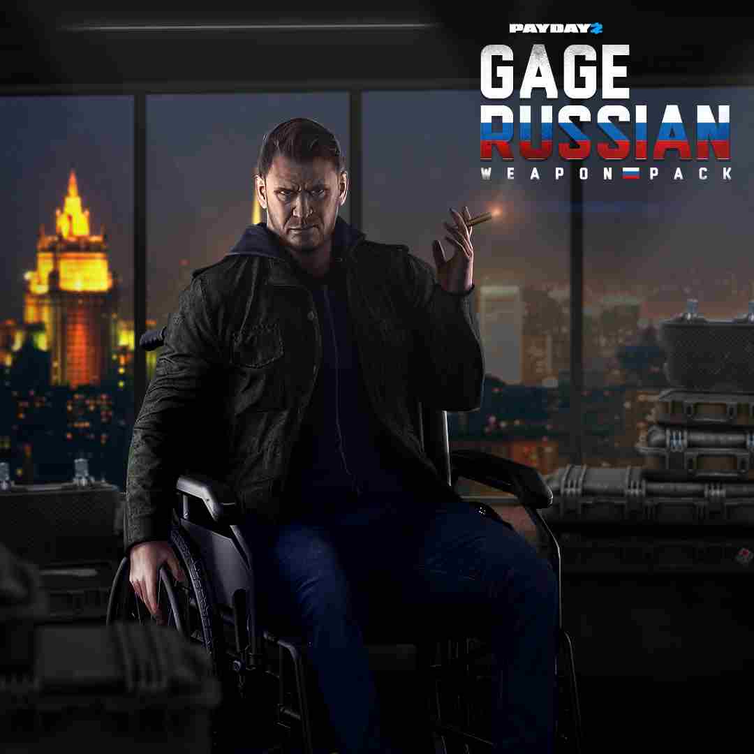 PAYDAY 2: CRIMEWAVE EDITION - Gage Russian Weapons Pack