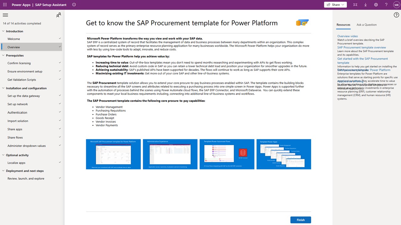 Snapshot 2 of SAP Setup Assistant