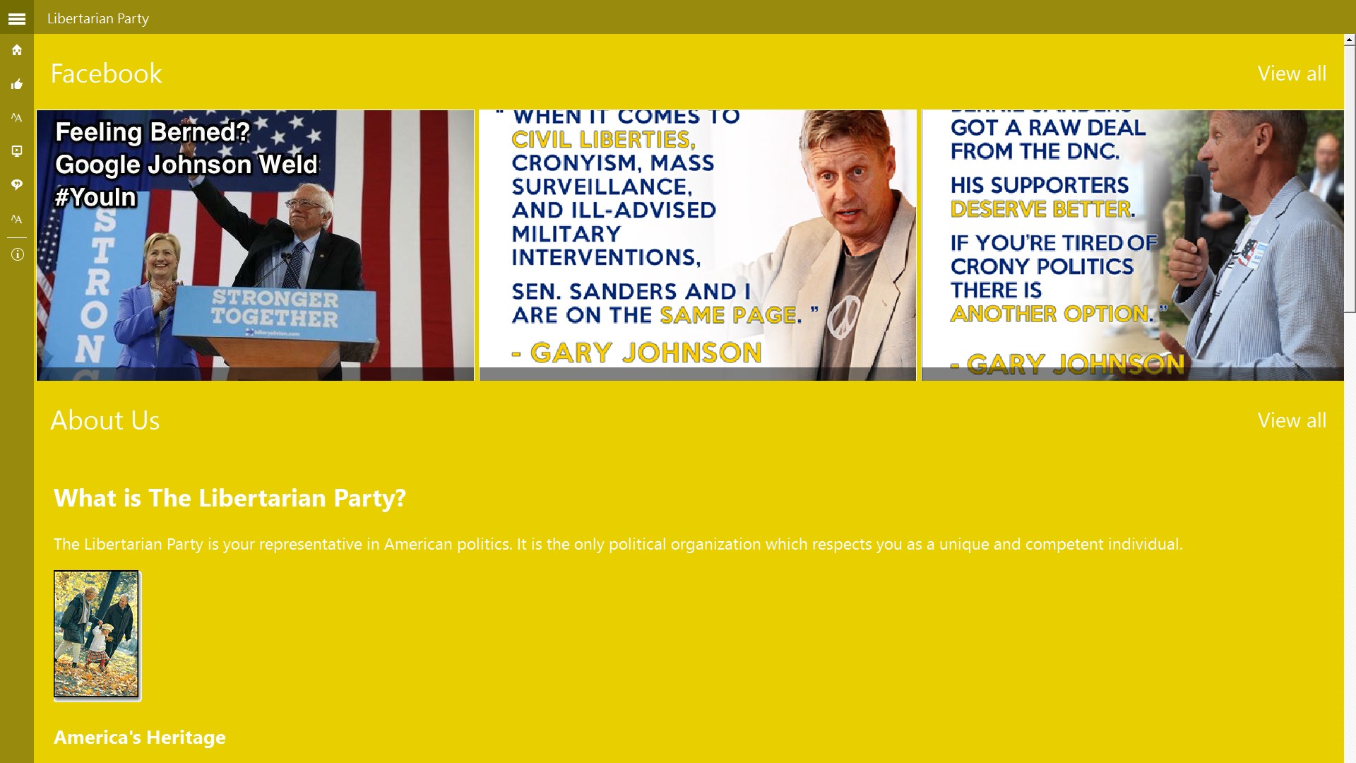 Libertarian Party Wallpaper
