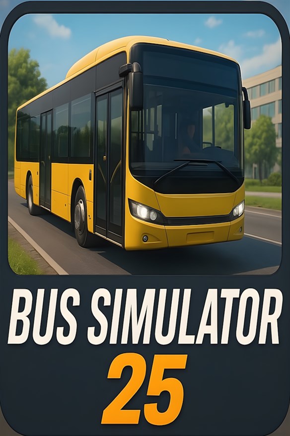 Bus Simulator 25 Xbox Series X|S and Xbox One cover art
