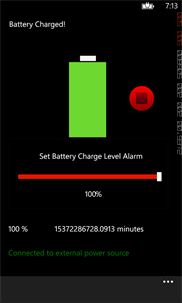 Battery Charged screenshot 1