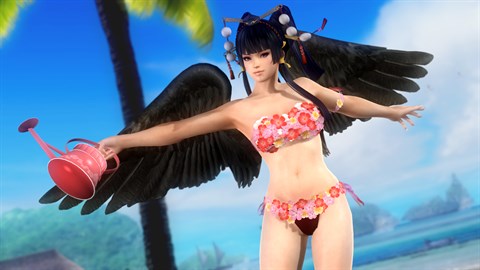 DOA5LR Blumen-Kostüm - Nyotengu