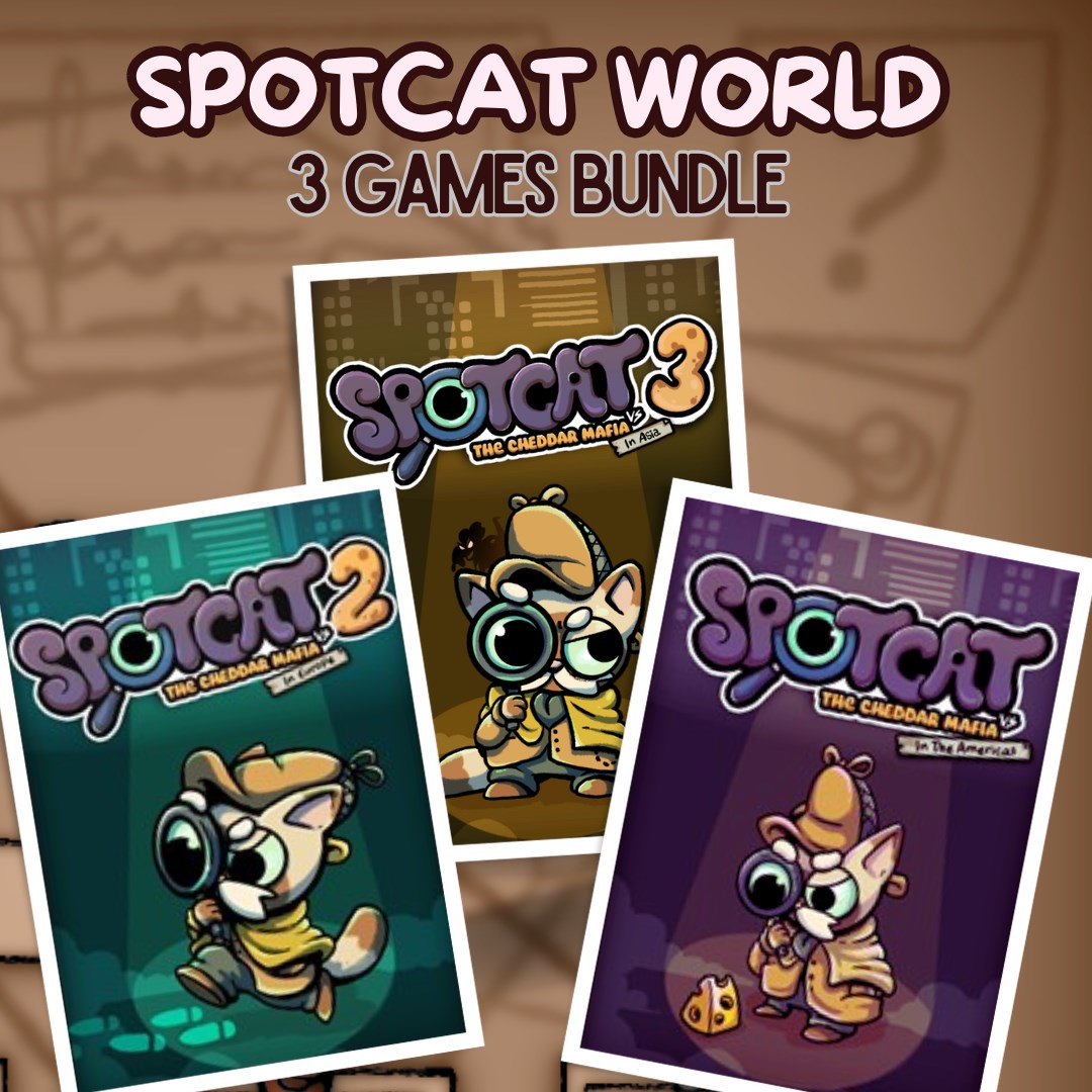 SpotCat vs The Cheddar Mafia: World Bundle