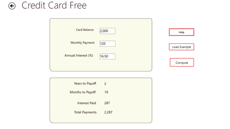 MyCreditCard Screenshots 1