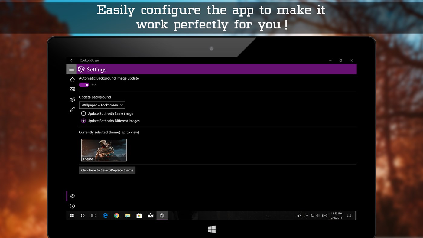 #5. CoolLockScreen (Windows) Oleh: x-4ce