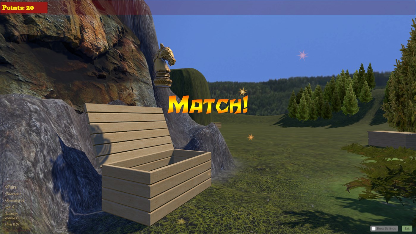 #3. Where Was It? - A Memory Game (Windows) 由: Mixxus Studio