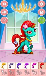 Dress up game for girls - Pony and Unicorn screenshot 7