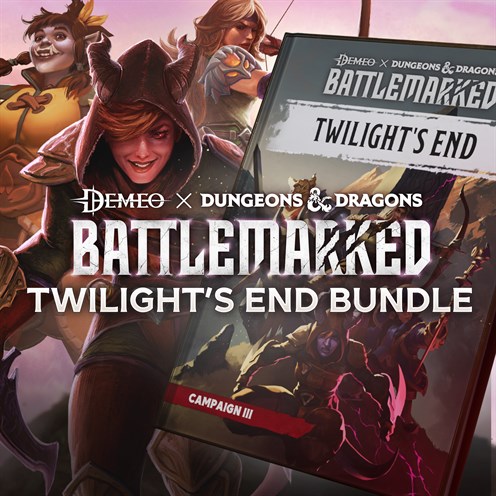 Boxaufnahme von Demeo x Dungeons & Dragons: Battlemarked - Twilight’s End-Bundle