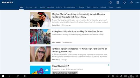 News Reader for Fox News screenshot 2