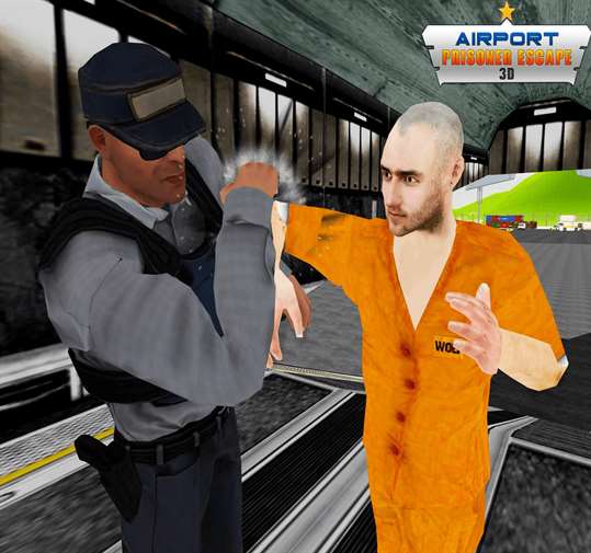 Airport Prisoner Escape 3D screenshot 3